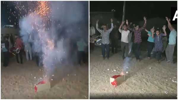 സുനിത വില്യംസിന്റെ തിരിച്ചുവരവ്; ഇന്ത്യയിലും ആഘോഷം, ഗുജറാത്തിലെ ഗ്രാമത്തിൽ പടക്കം പൊട്ടിച്ച് ആഘോഷം