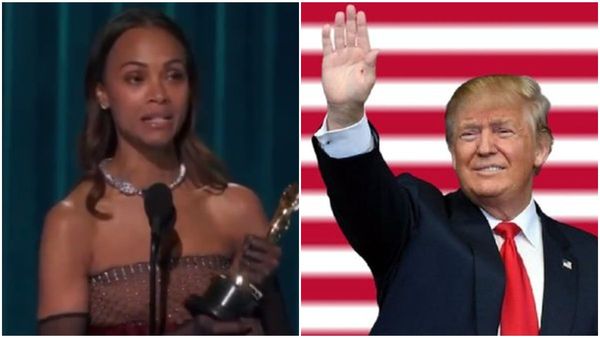 'ഞാന്‍ കുടിയേറ്റക്കാരുടെ അഭിമാനിയായ കുട്ടി' ഓസ്‌കർ വേദിയില്‍ ട്രംപിന് പരോക്ഷ വിമർശനവുമായി സോയി സല്‍ദാന