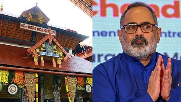 ഗുരുവായൂര്‍ ക്ഷേത്രത്തില്‍ റീല്‍സ് വീഡിയോ ചിത്രീകരിച്ചു; രാജീവ് ചന്ദ്രശേഖറിനെതിരെ കേസ്