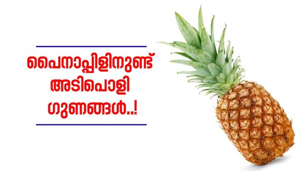 കൈതച്ചക്കയുടെ ഒരു കാര്യമേ..; ജ്യൂസ് ആക്കി കുടിച്ചാൽ ശരീരം പുഷ്‌ടിപ്പെടും, ഈ ഗുണങ്ങൾ അറിയില്ലേ? 