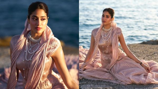 അമ്മ ശ്രീദേവിയെ അനുസ്മരിപ്പിച്ച് ജാന്‍വി കപൂര്‍; ഇത് കാന്‍ ചലച്ചിത്ര മേളയോ കല്യാണച്ചടങ്ങോ എന്ന് നെറ്റിസണ്‍സ്