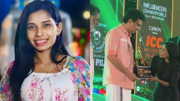 പരിഹസിച്ചവര്‍ക്കുള്ള മറുപടി: മന്ത്രിയില്‍നിന്ന് അവാര്‍ഡ് ഏറ്റുവാങ്ങി രേണു സുധി: എന്തിനുള്ള അവാര്‍ഡെന്ന് ചോദ്യം
