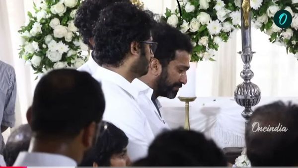 അന്ത്യചുംബനമേകി യാത്രയാക്കി; കണ്ണീരടക്കി ഷൈന്‍: ചാക്കോയുടെ സംസ്‌കാര ചടങ്ങുകള്‍ നടന്നു