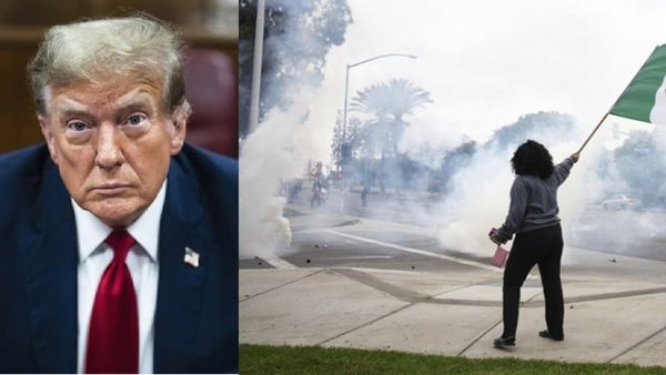 കാലിഫോര്‍ണിയയില്‍ പ്രതിഷേധം ആളിക്കത്തുന്നു; 700 മറീനുകളെയും വിന്യസിച്ചു: ഭ്രാന്തെന്ന് ഗവര്‍ണര്‍