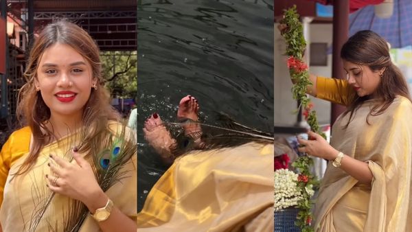 റീൽസിട്ട് എട്ടിന്റെ പണി വാങ്ങി ജാസ്മിൻ ജാഫർ, ഗുരുവായൂർ ക്ഷേത്രക്കുളത്തിൽ കാലിട്ട് വീഡിയോ, പരാതി നൽകി ദേവസ്വം