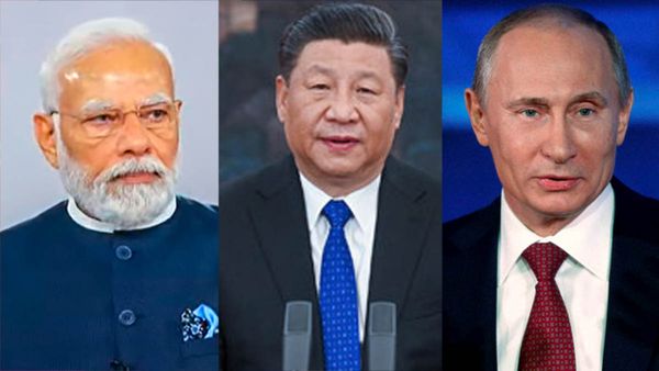 യുഎസിനെതിരെ പുതിയ സഖ്യം... ഇന്ത്യയും റഷ്യയും ചൈനയും കൈകോര്‍ക്കുന്നു