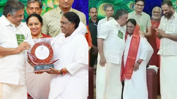 'അമ്മയ്‌ക്കൊരുമ്മ, ഇനി കടപ്പുറം സുധാമണിയെന്ന് വിളിക്കരുത് സൈബർ സഖാക്കളെ...' മന്ത്രി സജി ചെറിയാന് പരിഹാസം