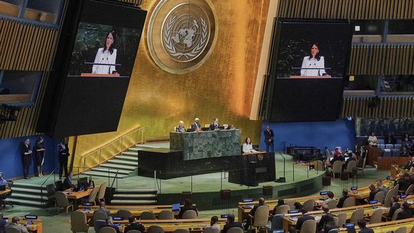 ഹമാസില്ലാതെ പലസ്തീന്‍ രാഷ്ട്രം; യുഎന്നില്‍ പിന്തുണച്ച് ഇന്ത്യ, എതിര്‍ത്ത് അമേരിക്കയും ഇസ്രായേലും