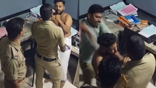 പോലീസ് ക്രൂരത; കോണ്‍ഗ്രസ് പ്രവര്‍ത്തകന്റെ ചെവിക്കല്ല് അടിച്ചുപൊട്ടിച്ചു, ചവിട്ടിക്കൂട്ടി, ദൃശ്യം പുറത്ത്
