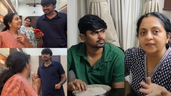 പുതിയ വീഡിയോയിലും കോഴിക്കറി; ഇക്കുറി ട്വിസ്റ്റുണ്ട്; 'മരുമകനെക്കൊണ്ട് പാട്ട് പാടിക്കുന്ന സിന്ധു'