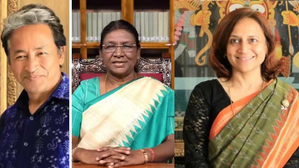 തന്റെ ഭര്‍ത്താവ് മണ്ണിന്റെ മക്കള്‍ക്കായി നിലകൊള്ളുന്നയാള്‍; രാഷ്ട്രപതിക്ക് കത്തെഴുതി സോനം വാങ്ചുകിന്റെ ഭാര്യ