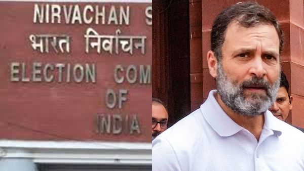 വോട്ട് കൊള്ള ആരോപണം;രാഹുൽ ഗാന്ധിക്കെതിരെ തിരഞ്ഞെടുപ്പ് കമ്മീഷൻ,'എന്തുകൊണ്ട് അന്ന് പരാതിപ്പെട്ടില്ല?'