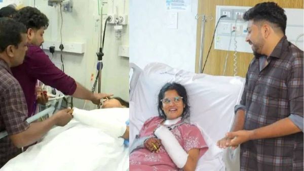 വിവാഹ ദിനത്തിലെ അപകടം; ആശുപത്രി കിടക്കയില്‍ വിവാഹിതയായ ആവണി വീട്ടിലേക്കു മടങ്ങി: വിരുന്ന് നടത്തും