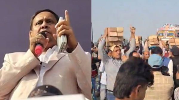 പുതിയ ബാബറി മസ്ജിദിന് തറക്കല്ലിട്ടു; അയോധ്യയില്‍ പള്ളി തകര്‍ത്ത വാര്‍ഷികത്തില്‍, ഭക്ഷണം, ആഘോഷം