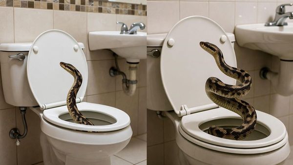 ക്ലോസറ്റിനുളളിൽ പാമ്പുണ്ടാകുമെന്ന പേടിയുണ്ടോ? എങ്ങനെയാണ് പാമ്പ് ഇവിടേക്ക് എത്തുന്നത്?