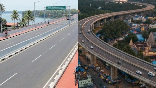 അരൂർ-തുറവൂർ എലവേറ്റഡ് ഹൈവേ; തോപ്പുംപടിയിലേക്കുള്ള റാമ്പ് നിർമ്മാണം വേഗത്തിൽ പുരോഗമിക്കുന്നു