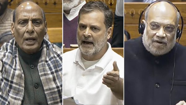 ലോക്‌സഭയില്‍ നാടകീയരംഗങ്ങള്‍; രാഹുലിനെ തടസപ്പെടുത്തി അമിത് ഷായും രാജ്‌നാഥും; 'ഇങ്ങനെ പേടിക്കണോ'