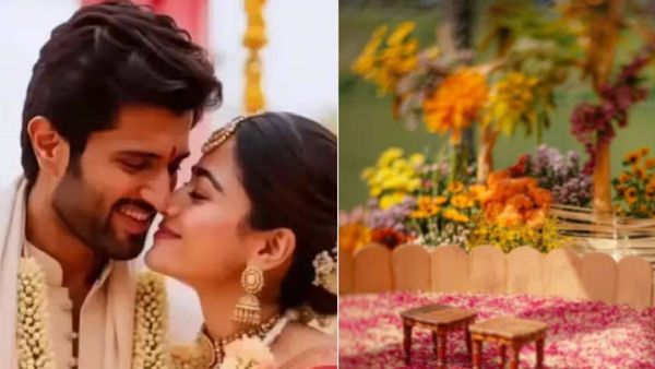 വിജയ് ദേവരകൊണ്ടയും രശ്മികയും തെലുങ്ക് ശൈലിയില്‍ വിവാഹിതരായി: ഇനി കൂര്‍ഗ് ശൈലിയില്‍