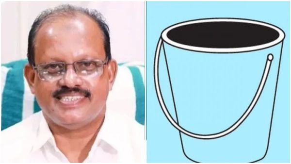 ഗ്ലാസ് അല്ല ബക്കറ്റ്; കോഴിക്കോട്ടെ എല്‍ഡിഎഫ് സ്ഥാനാര്‍ഥി 'പെട്ടു', അച്ചടിച്ച പോസ്റ്റര്‍ ഒഴിവാക്കേണ്ടി വരും