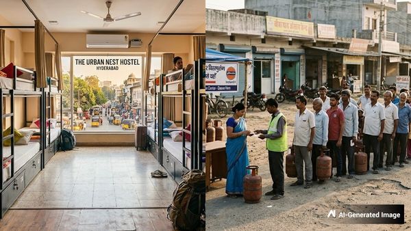 ഹൈദരാബാദിൽ പാചകവാതക ക്ഷാമം രൂക്ഷം; ഹോസ്‌റ്റലുകളിൽ നിയന്ത്രണം, വർക്ക് ഫ്രം ഹോം ആവശ്യം ശക്തമാവുന്നു