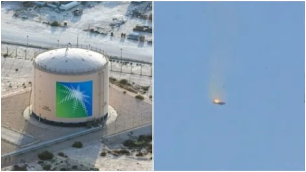 സൗദി അരാംകോ റിഫൈനറി അടച്ചു; യുഎസ് യുദ്ധ വിമാനങ്ങള്‍ വീണു എന്ന് കുവൈത്ത്, എംബസിയില്‍ പുക