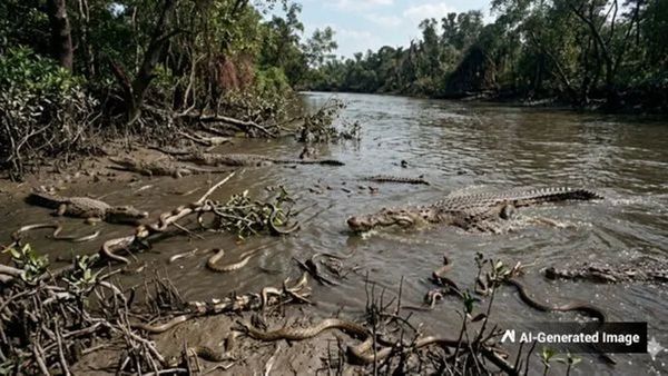 അതിർത്തിയിലെ നദികളിലൂടെയുള്ള നുഴഞ്ഞുകയറ്റം തടയാൻ 'പാമ്പുകളും മുതലകളും';നിർദേശവുമായി ബിഎസ്എഫ്