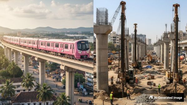 കൊച്ചി മെട്രോ രണ്ടാംഘട്ടം പുരോഗമിക്കുന്നു; കലൂർ മുതൽ കാക്കനാട് വരെ, 2577 കോടിയുടെ പദ്ധതി, എന്ന് തുറക്കും?