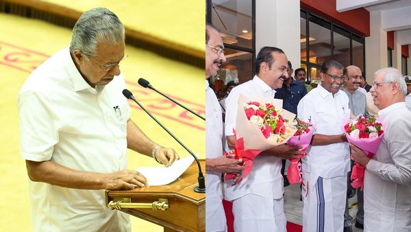 കേന്ദ്രത്തിനെതിരെ പേരിന് പോലും വിമർശനമില്ല, യുഡിഎഫ് സർക്കാരിന്റെ നയപ്രഖ്യാപനത്തിനെതിരെ പിണറായി വിജയൻ
