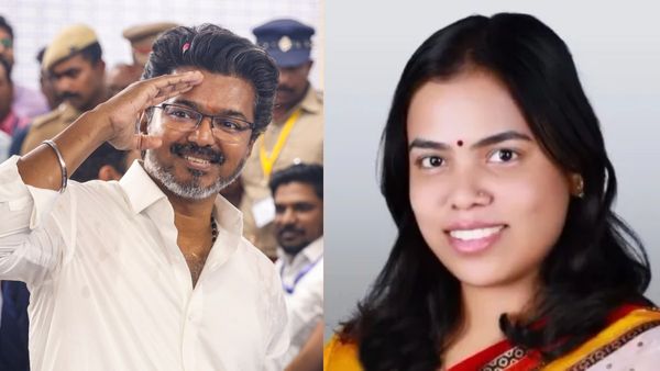 വിജയ് മന്ത്രിസഭയിലെ യുവ മുഖം; ആരാണ് കീര്‍ത്തന, ബിജെപി ബന്ധമുണ്ടോ? ഹിന്ദി സംസാരം