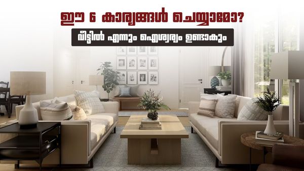 കയ്യിൽ പണം നിൽക്കുന്നില്ലേ? വാസ്തു പ്രകാരം വീട്ടിൽ ഈ 6 മാറ്റങ്ങൾ വരുത്തൂ; സമ്പത്ത് നിങ്ങളെ തേടിയെത്തും