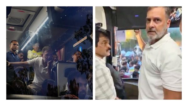 ഡൽഹിയിൽ വീണ്ടും രാഹുൽ ഗാന്ധിയുടെ നേതൃത്വത്തിൽ മിന്നൽ പ്രതിഷേധം, അണിനിരന്ന് പ്രതിപക്ഷ എംപിമാർ