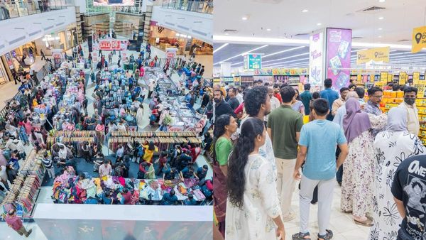കൊച്ചി ലുലുവിൽ പകുതി വിലക്ക് സാധാനം വാങ്ങാം; 50 ശതമാനം ഓഫർ,ഓണ്‍ സെയിലിന് വൻ തിരക്ക്