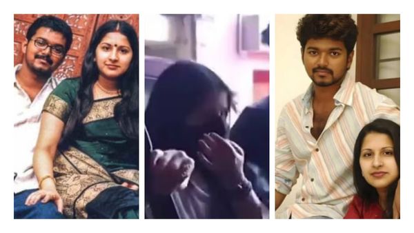 വിജയുടെ 'ജനനായകൻ' കാണാൻ മാസ്ക് ധരിച്ച് ഭാര്യ സംഗീത തിയറ്ററിൽ? പ്രശ്നങ്ങൾ തീർന്നോ? വീഡിയോ വൈറൽ