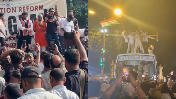 ജാതി സംവരണത്തിന് എതിരെ ജന്തർ മന്തറിൽ സമരത്തിന് ആയിരങ്ങൾ, കസ്റ്റഡിയിലെടുത്ത് ഡൽഹി പോലീസ്