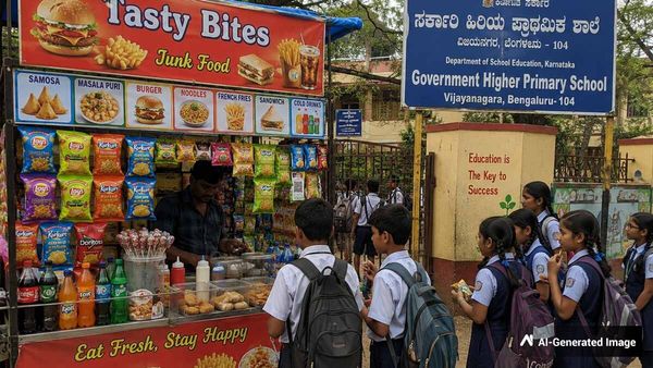 സ്‌കൂള്‍ പരിസരത്ത് ജങ്ക് ഫുഡ് വില്‍പന നിരോധിച്ചു; ഉത്തരവുമായി കര്‍ണാടക സര്‍ക്കാര്‍