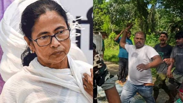 മമത ബാനര്‍ജിക്ക് നേരെ ആക്രമണം; കൊള്ളക്കാരി എന്ന് വിളിച്ച് ജനക്കൂട്ടം, ചെളിയും ചെരിപ്പും എറിഞ്ഞു