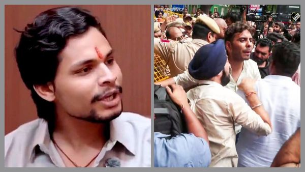 വിദ്യാർത്ഥിനിയുടെ അച്ഛന്റെ തല തല്ലിത്തകർത്തെന്ന് സ്വതന്ത്ര ഭരദ്വാജ്, അറസ്റ്റ് ആവശ്യപ്പെട്ട് സിജെപി പ്രതിഷേധം