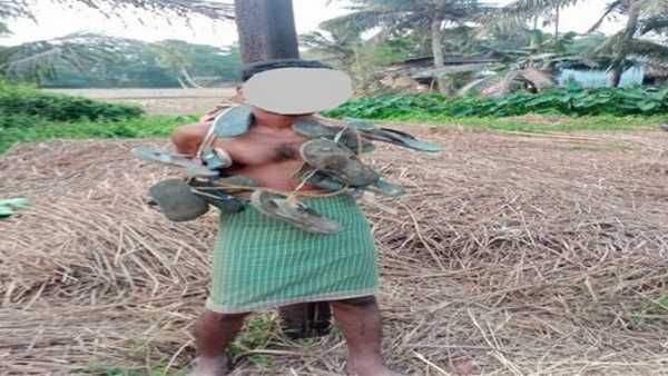 ଅଧ ରାତିରେ ଦୁଷ୍କର୍ମ ଉଦ୍ୟମ ପାଇଁ ଘରେ ପଶିଥିଲେ : ଯୁବକକୁ ଚପଲ ମାଳ ପକାଇ ଗାଁ ବୁଲାଇଲେ ଲୋକେ