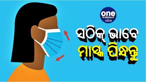 'ବାୟୁରେ ବ୍ୟାପୁଛି କରୋନା, ସଠିକ୍‌ ଭାବରେ ମାସ୍କ ପିନ୍ଧିବା ଜରୁରୀ'