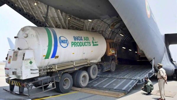 ଚୀନରୁ ଭୁବନେଶ୍ବର ଆସିଲା ଅକ୍ସିଜେନ ସିଲିଣ୍ଡର