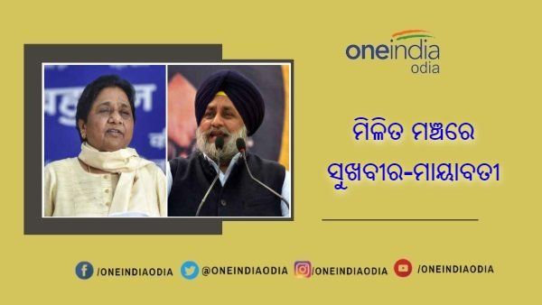 ପଞ୍ଜାବ ବିଧାନସଭା ନିର୍ବାଚନରେ ଅକାଳୀ ଦଳ ଏବଂ ବିଏସପିମଧ୍ୟରେ ଗଠବନ୍ଧନ, 20 ଟି ଆସନରେ ଲଢିବ ମାୟାବତୀଙ୍କ ଦଳ