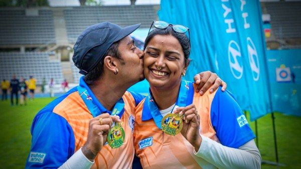 ତୀରନ୍ଦାଜ ବିଶ୍ୱକପରେ ଭାରତକୁ ତୃତୀୟ ସ୍ୱର୍ଣ୍ଣ ଦେଲେ ପତି-ପତ୍ନୀଙ୍କ ଯୋଡି
