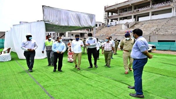 ରାଉରକେଲା ଗସ୍ତରେ ମୁଖ୍ୟ ଶାସନ ସଚିବ ଓ 5-ଟି ସଚିବ, ସର୍ବବୃହତ ହକି ଷ୍ଟାଡିୟମର କଲେ ସମୀକ୍ଷା