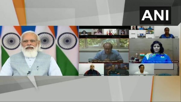 ଟୋକିଓ ଯାଉଥିବା ଭାରତୀୟ ପାରାଲିମ୍ପିକ୍ ଦଳ ସହିତ କଥା ହେଲେ ପ୍ରଧାନମନ୍ତ୍ରୀ