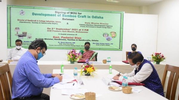 ବାଉଁଶ ତିଆରି ହସ୍ତଶିଳ୍ପ ପାଇଁ ରାଜ୍ୟ ସରକାରଙ୍କ ପଦକ୍ଷେପ