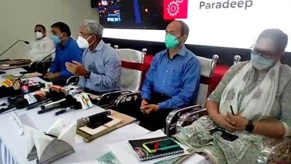 ପାରାଦ୍ୱୀପ ସିଜୁଠାରେ ଇଡ଼୍କୋ ଲ୍ୟାଣ୍ଡ ଏବଂ ପ୍ଲାଷ୍ଟିକ୍ ପାର୍କ ପରିଦର୍ଶନ କଲେ ମୁଖ୍ୟମନ୍ତ୍ରୀଙ୍କ ପ୍ରମୁଖ ପରାମର୍ଶଦାତା