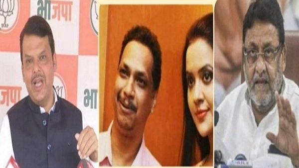 ବଢୁଛି ଫଡନାଭିସ୍ - ନବାବଙ୍କ ବିବାଦ : ନୀଲୋଫରଙ୍କ ଟାର୍ଗେଟ୍ ପରେ ନବାବଙ୍କୁ ମାନହାନୀ ନୋଟିସ ପଠାଇଲେ ଦେବେନ୍ଦ୍ରଙ୍କ ପତ୍ନୀ ଅମୃତା