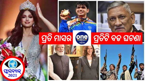 ଫ୍ଲାସବ୍ୟାକ୍ 2021: ଜାଣନ୍ତୁ, ବର୍ଷ 21ର ପ୍ରତି ମାସରେ ଘଟିଥିବା ପ୍ରତିଟି ବଡ ଘଟଣା