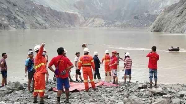 ମିଆଁମାରର ଜେଡ ଖଣିରେ ଭୟଙ୍କର ଭୂସ୍ଖଳନ, 70 ରୁ ଅଧିକ ଲୋକ ନିଖୋଜ