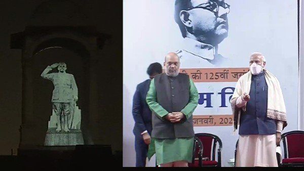 ପ୍ରଧାନମନ୍ତ୍ରୀଙ୍କ ଦ୍ଵାରା ଇଣ୍ଡିଆ ଗେଟରେ ଉନ୍ମୋଚିତ ହେଲା ନେତାଜୀଙ୍କ ହୋଲୋଗ୍ରାମ ପ୍ରତିମୂର୍ତ୍ତି